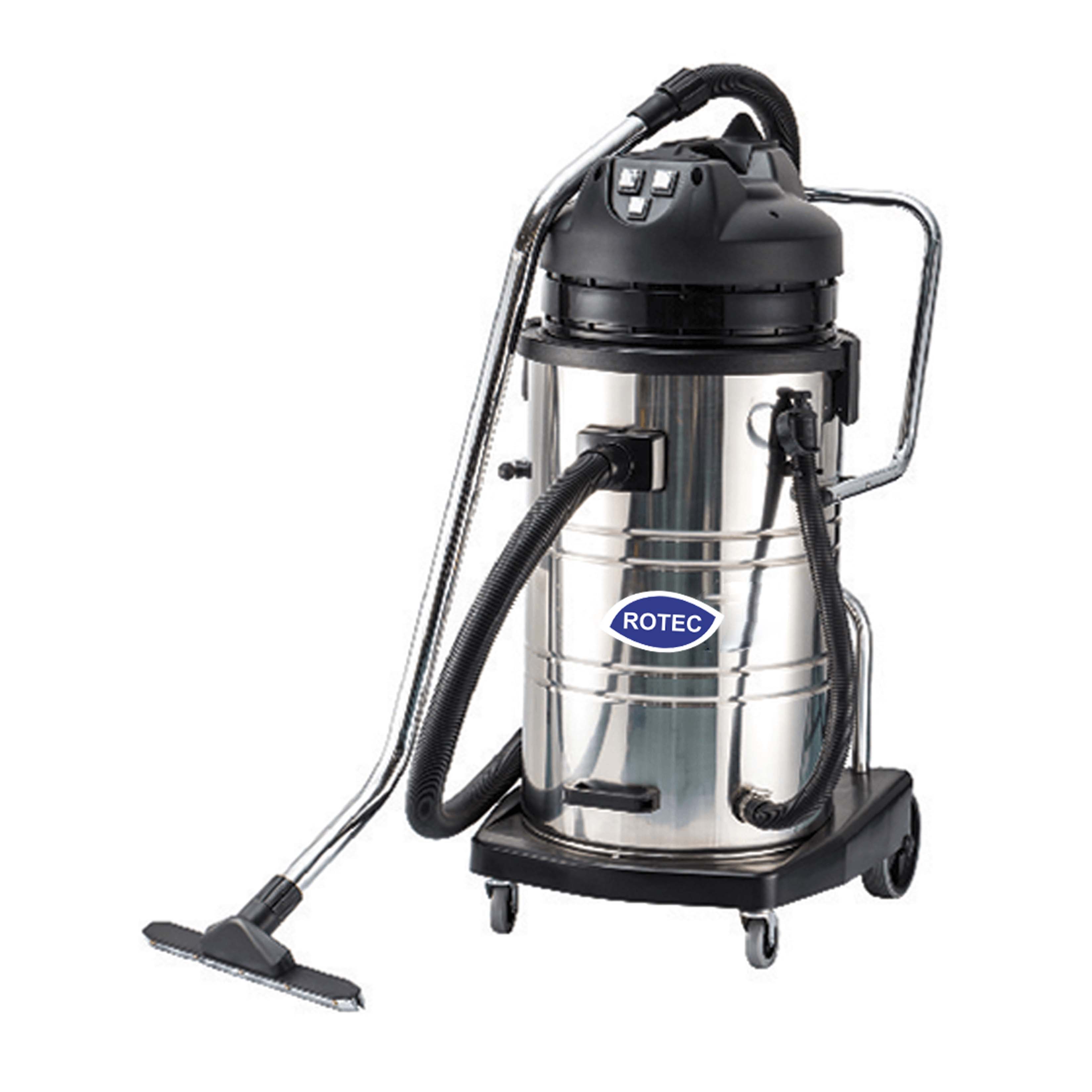 ROTEC V80-3 A WET AND DRY VACUUM CLEANER (S.S)
