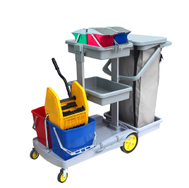 MULTIPURPOSE TROLLEY WITH WRINGER PREMIUM